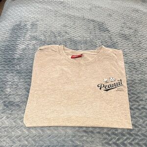 Peanuts Heather Gray Short Sleeve Tee